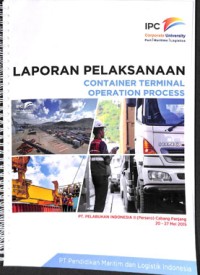 Laporan pelaksanaan container terminal operation process, 20 - 27 2015