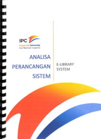 E-library system : analisa perancangan sistem