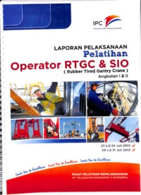 Laporan pelaksanaan pelatihan operator RTGC & SIO angkatan i & ii