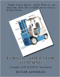 Forklift operator training