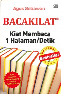 Bacakilat kiat membaca 1 halaman perdetik