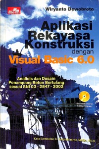 Aplikasi rekayasa konstruksi dengan visual basic 6.0