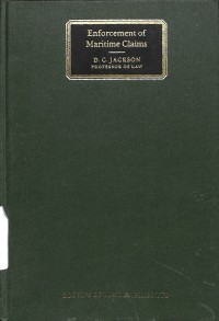 Enforcement of maritime claims