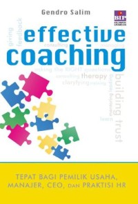 Effective Coaching : Tempat bagi Pemilik Usaha, Manajer, CEO, dan Praktisi HR