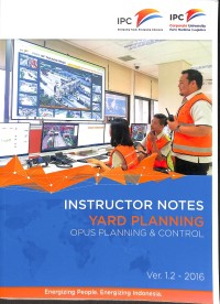 instructor notes yard palnning opus planning & control