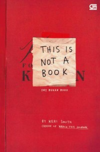 This is not a book : ini bukan buku
