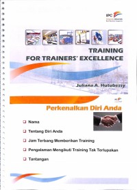 Training for trainers excellence