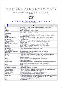 The seafarer’s word : a maritime dictionary