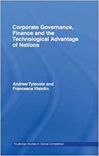 Corporate governance, finance and the technological advantage of nations