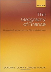 The geography of finance: corporate governance in the global marketplace