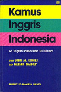 Kamus Inggris-Indonesia