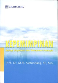 Kepemimpinan budaya organisasi dan manajemen strategik