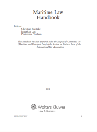 Maritime law handbook part I to III