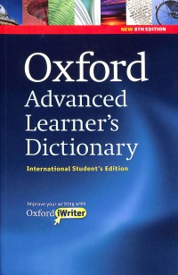 Oxford Advanced learner's dictionary