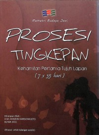 Prosesi tingkepan : kehamilan pertama tujuh lapan (7x35 hari)