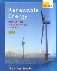 Renewable energy : power for a sustainable future