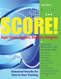 Score Volume 3 : Super Closers, Openers, Revisiters, Energizers