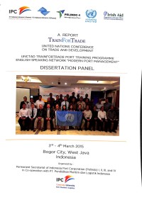Unctad Trainfortrade Port training Proramme English-Speaking network 
