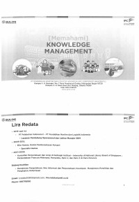 Memahami knowledge management