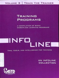 Training Programs : a compilation of basic workplace learning programs