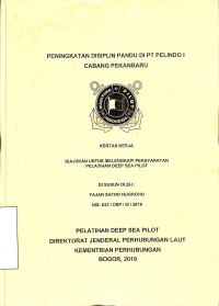 Peningkatan Disiplin Pandu Di PT Pelindo I Cabang Pekanbaru