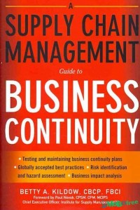 A Supply Chain management guide to business continuity