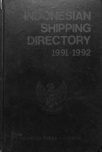 Indonesian Shipping Directory 1991-1992