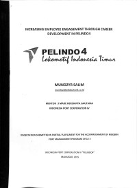 Increasing Employee Engagement Through Career Development in Pelindo IV