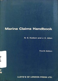 Marine claims handbook