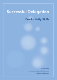 Succesful delegation : productivity skills